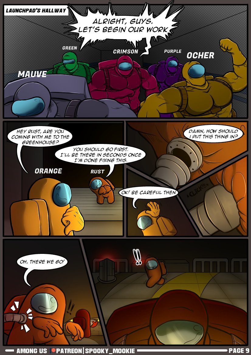 Spookie Mookie Among Us comic porn