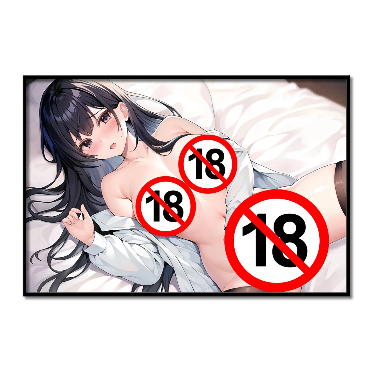 Anime Girl Big Boobs Naked Women Picture Home Decor Wall Art Posters Canvas Printings Painting Boys Room Decoration