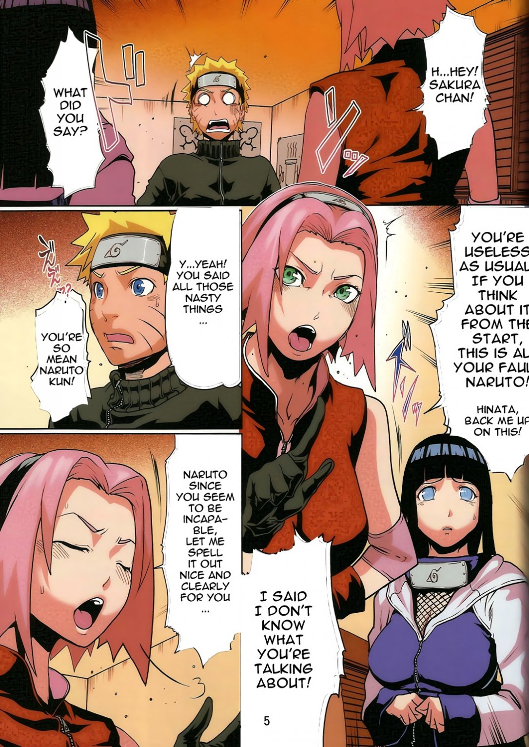 NarutoSakurahinata porn comic