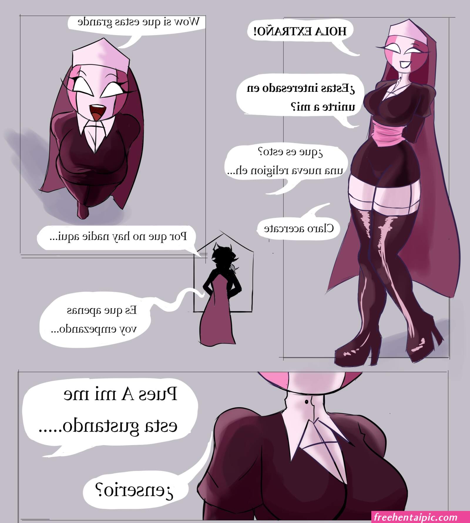 mujeres de fnf desnuda comic