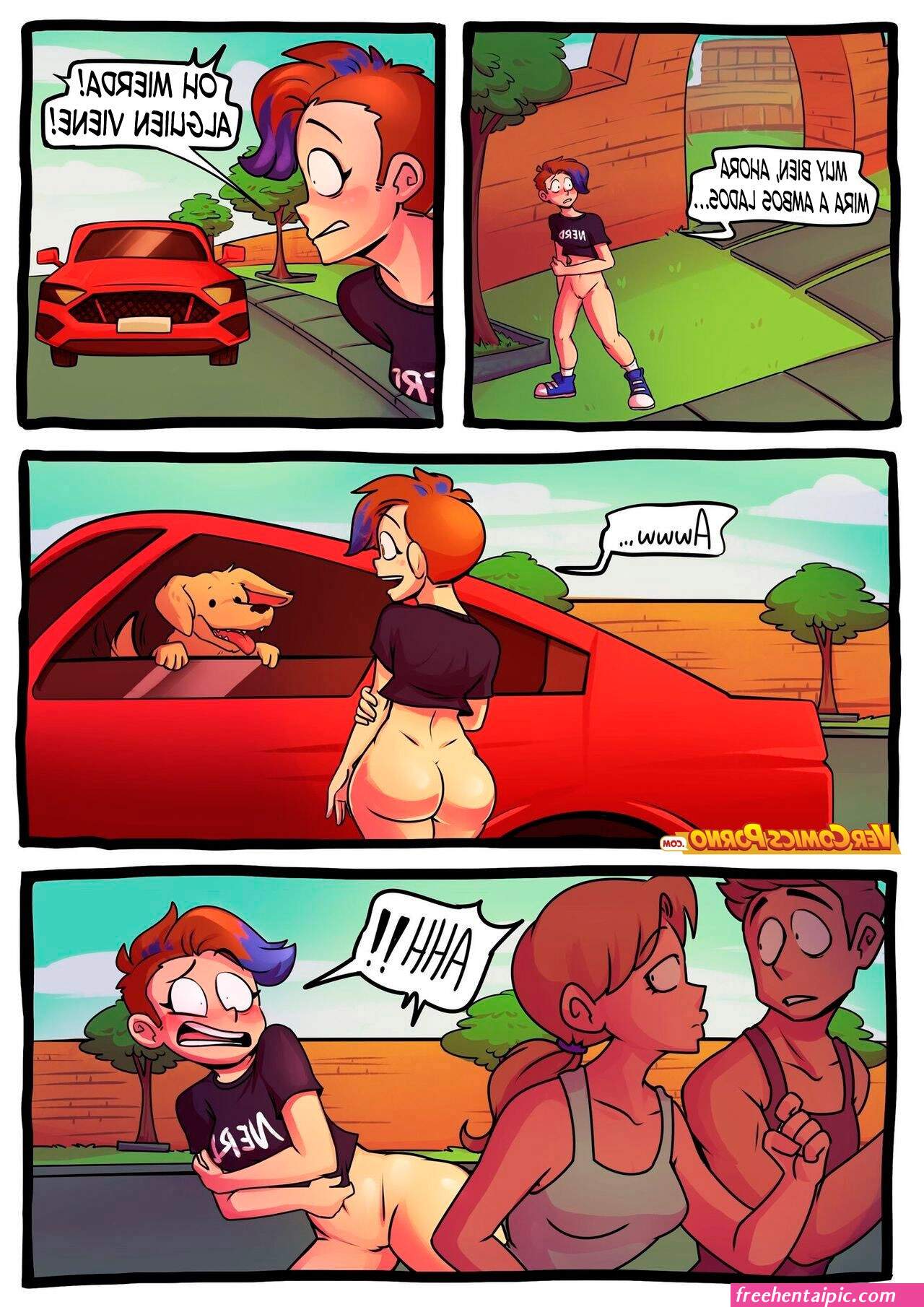 mujeres de fnf desnuda comic