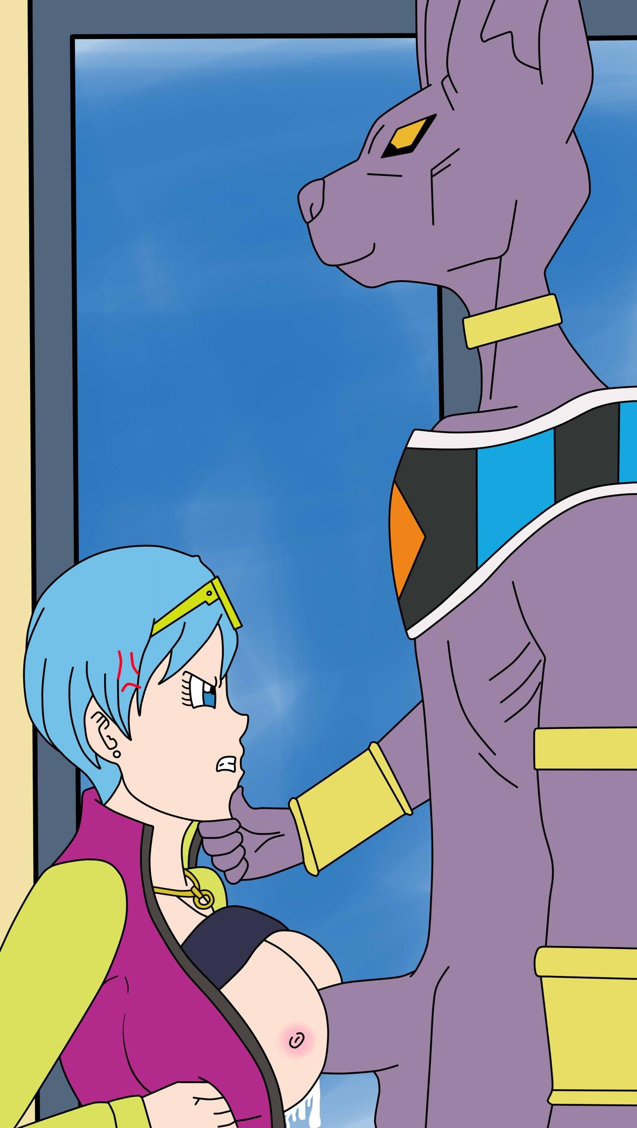 Beerus x Bulma Dragon Ball Super by Setthh98