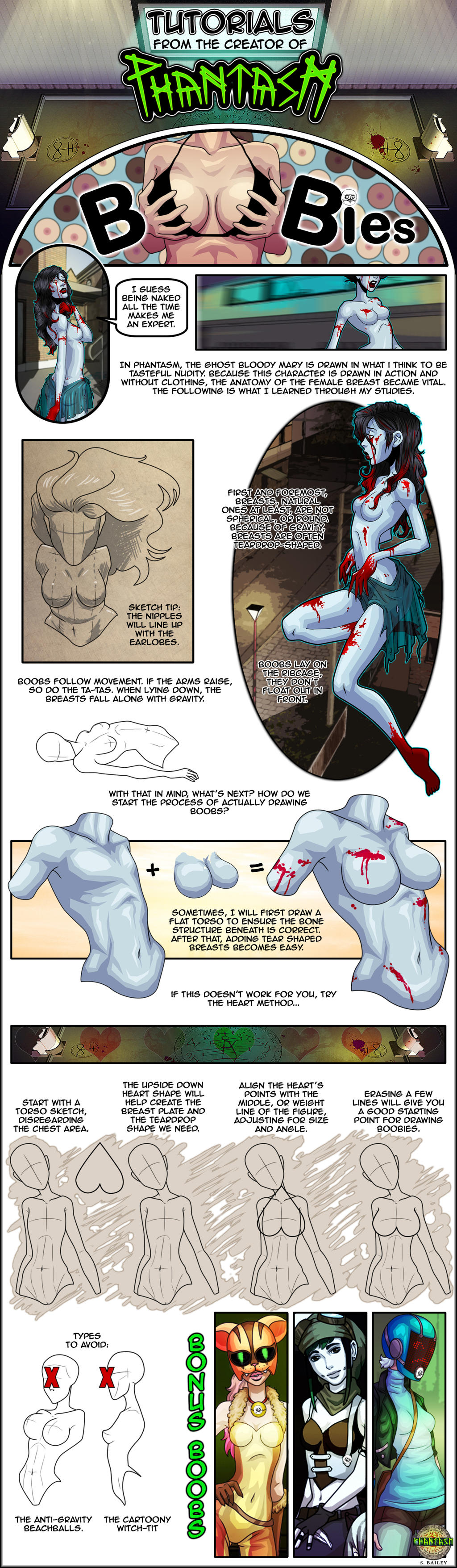 Boobs Tutorial via Phantasm Comic by PhantasmComic on DeviantArt