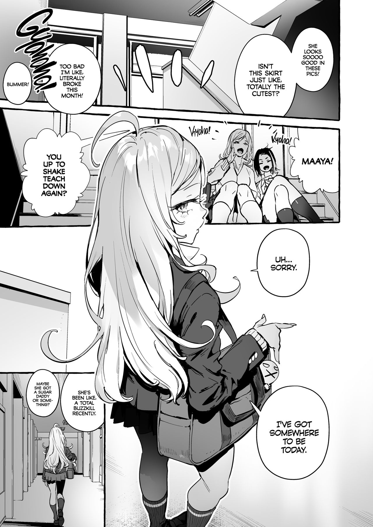 Porn comic Straight Girl Meets Futa The First Date PornKomix