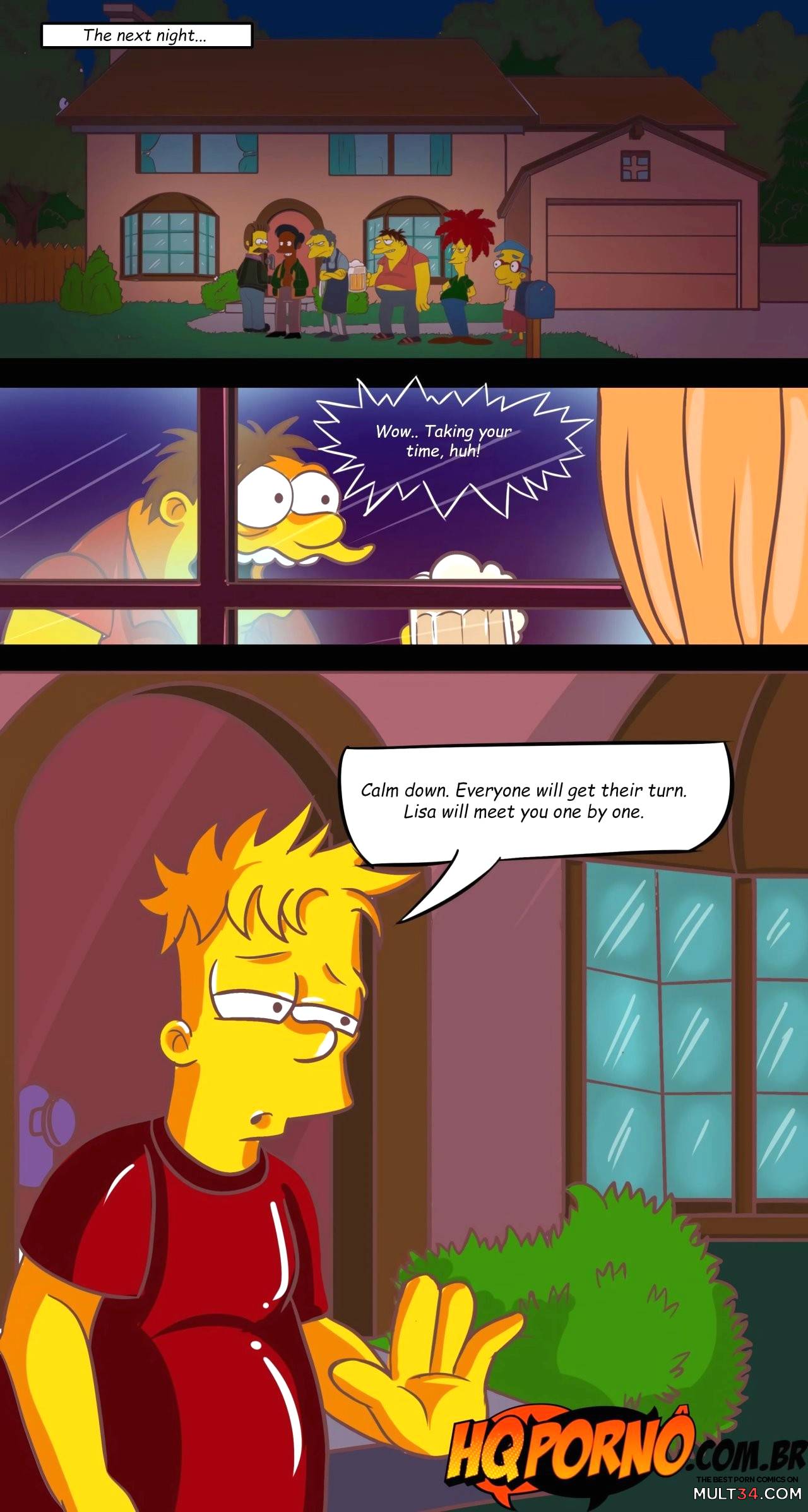 OS Simpsons 3- Lisa The Slut porn comic