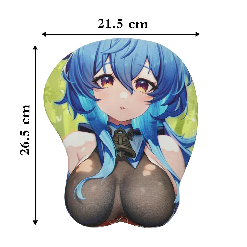3D Anime Mousepad Mouse Pad For Ergonomic Silicone Gel Cartoon Nude Ass Sexy Breast Girl Boob Cute Custom Diy Wrist Rest From 1698