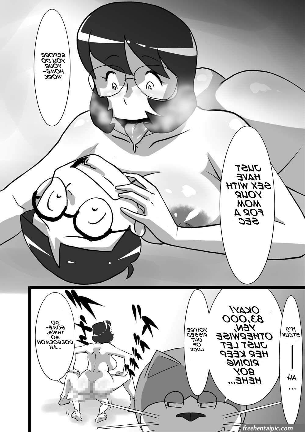 nobita with mother doujin hentai