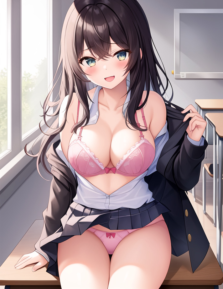 Mini illustrations of half-naked JK bishojo by Namachoco1129 on DeviantArt