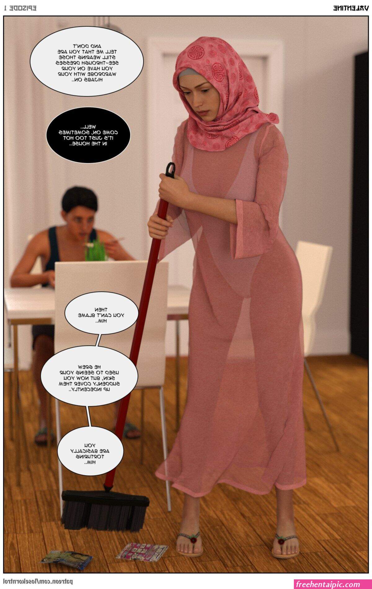 hijab mother xxx comic