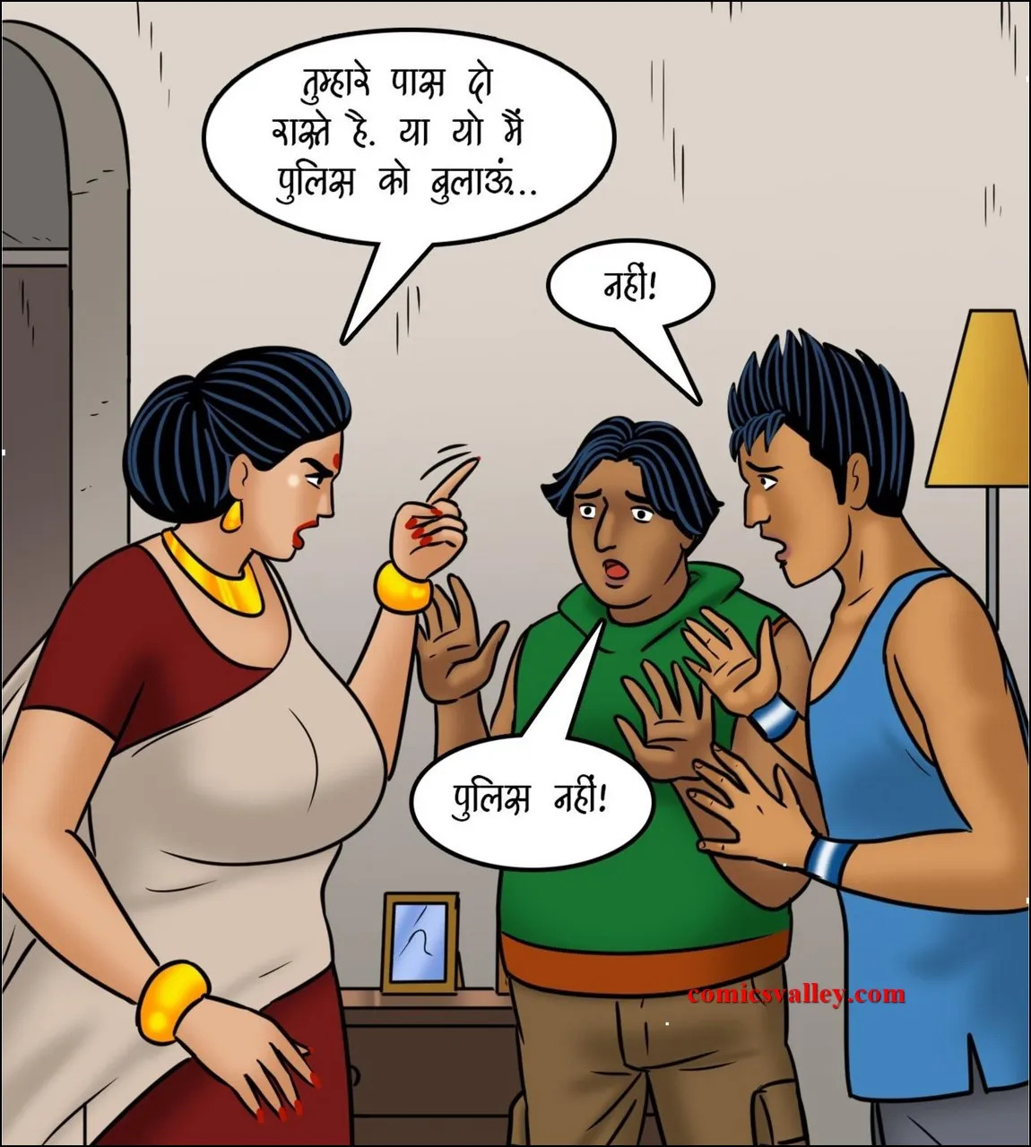 Velamma Hindi Episode 115 Read Online Free Porn Comic