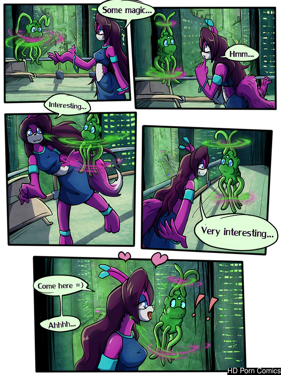 Alien Taste comic porn