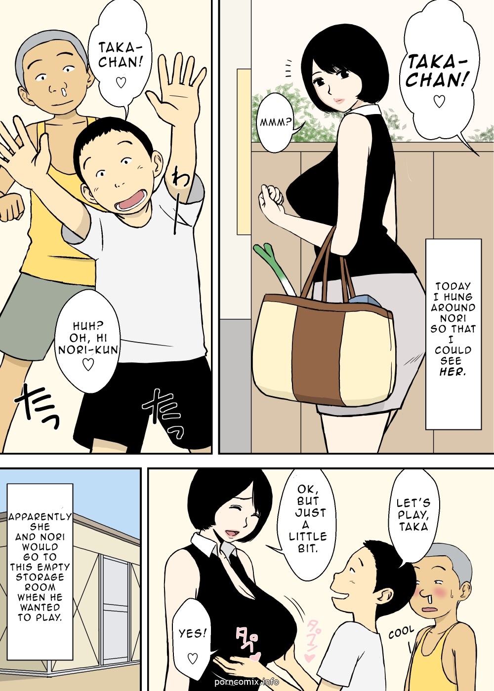 kyonyuu-8211-battle-of-step-mother-and-son comic image 21