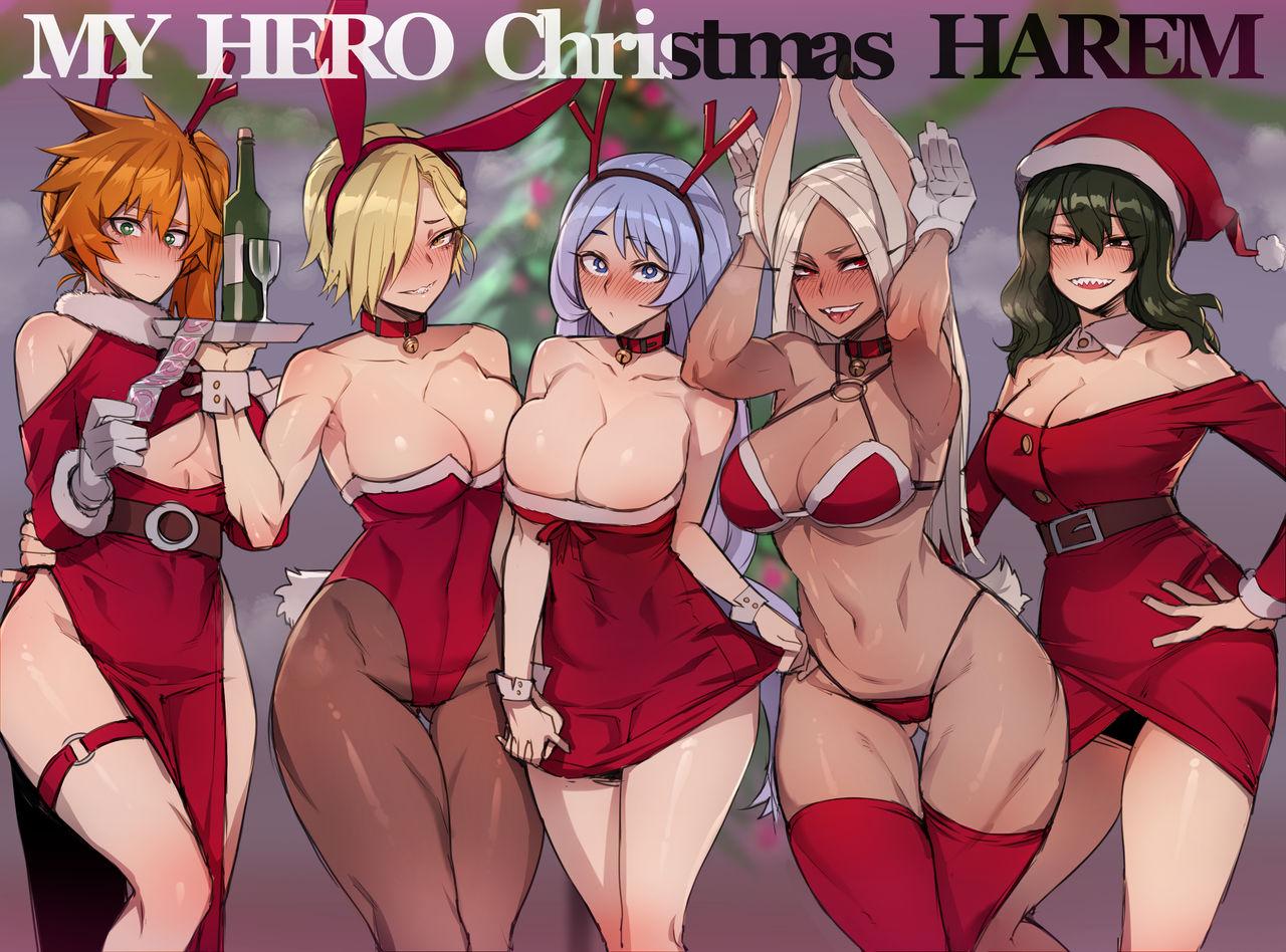 Big Breasts MY HERO Christmas HAREM- My Hero Academia
