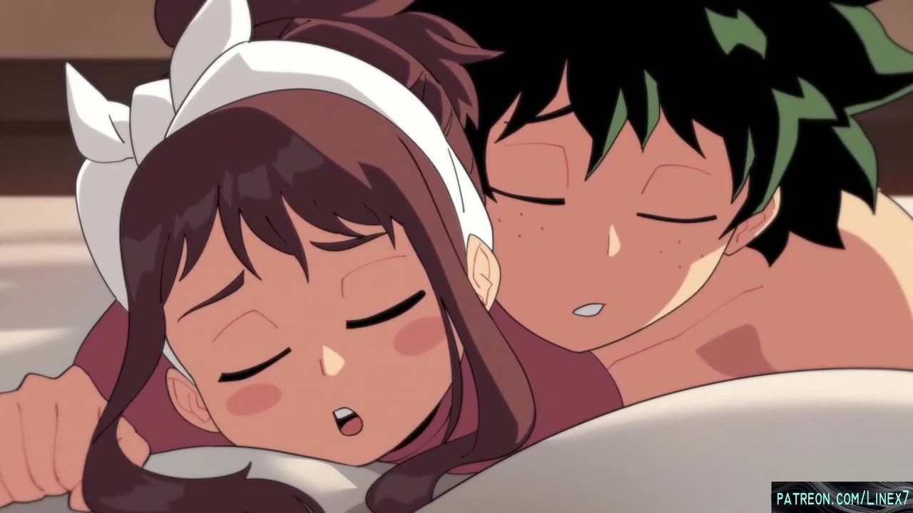 My Hero Academia Izuku Midoriya and Uraraka have Beautiful Sex