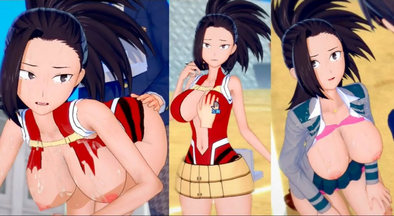 Hentai Game Koikatsu! Have sex with Big tits My Hero Academia Momo Yaoyorozu.3DCG Erotic Anime