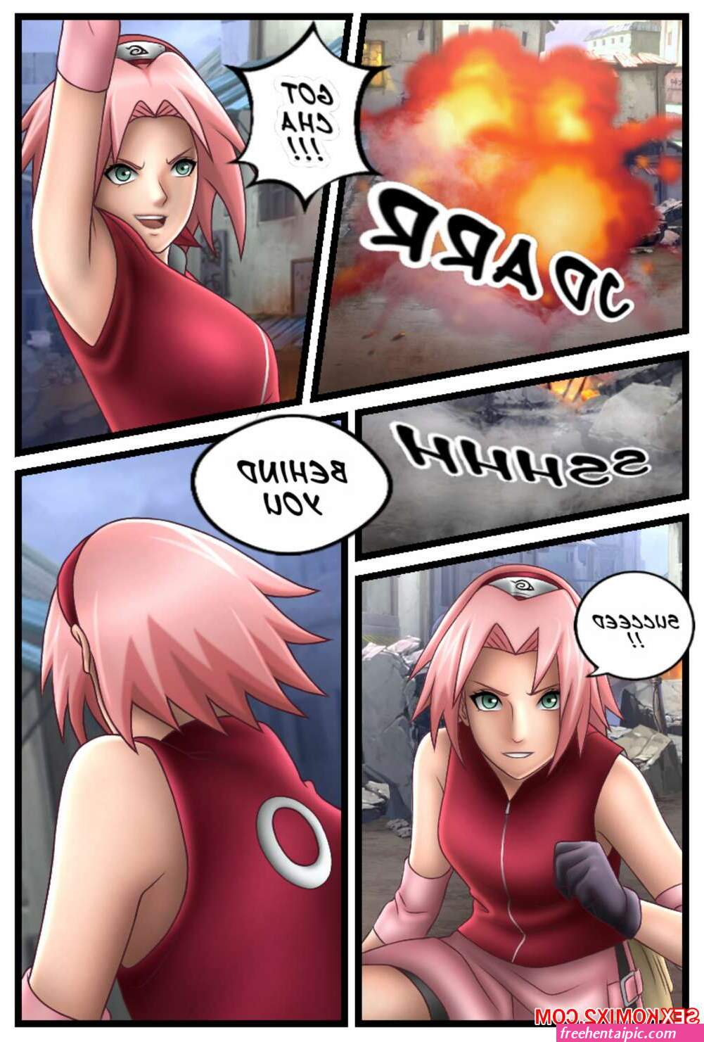 adult sakura naked comics