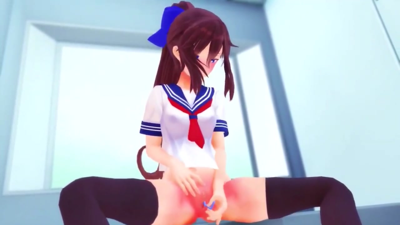 Anime Girl pee