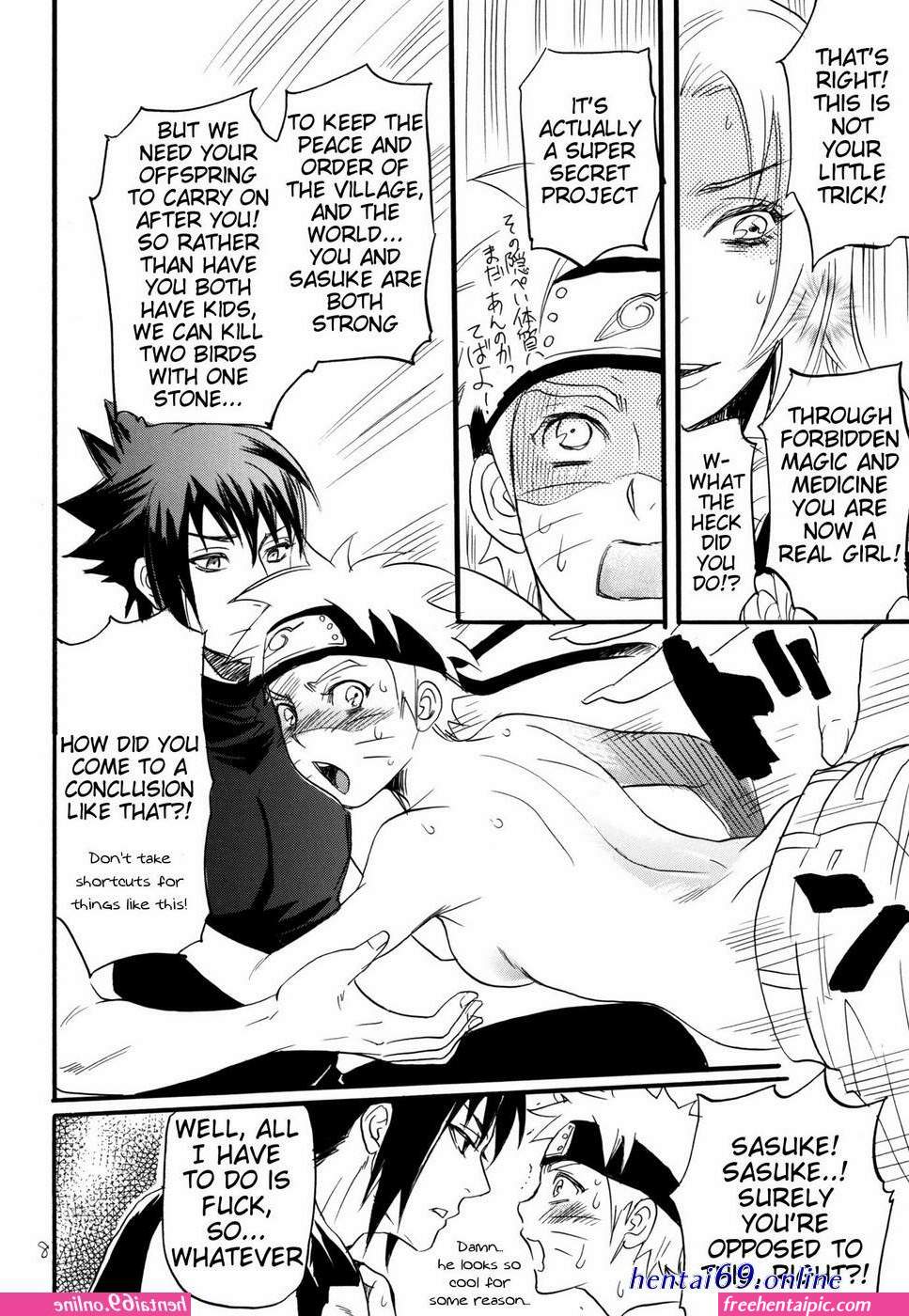 sasuke x naruto hentai comic