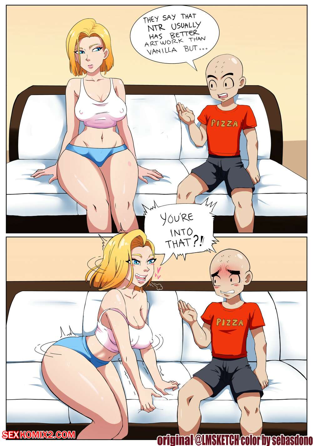 Porn comic Krilin into NTR. sebasdono LMsketch Sex comic sexy blonde decided