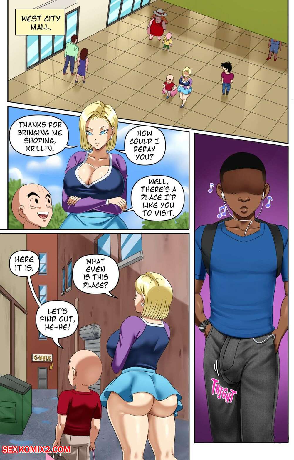 Porn comic Android 18 NTR 4. Pink Pawg Sex comic blonde Android 18