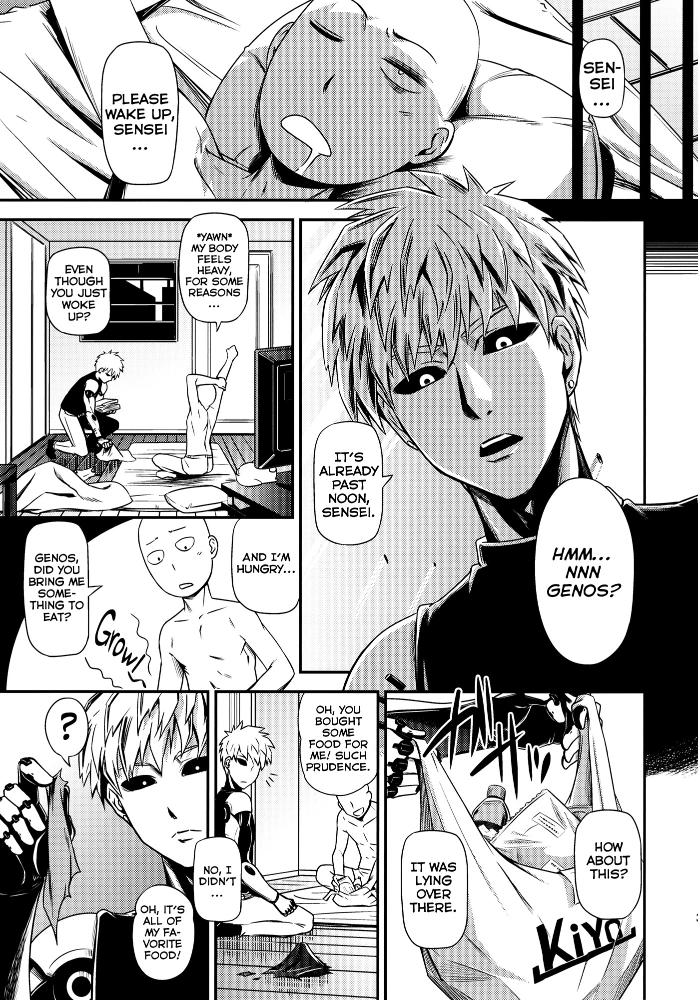 One punch man porn manga