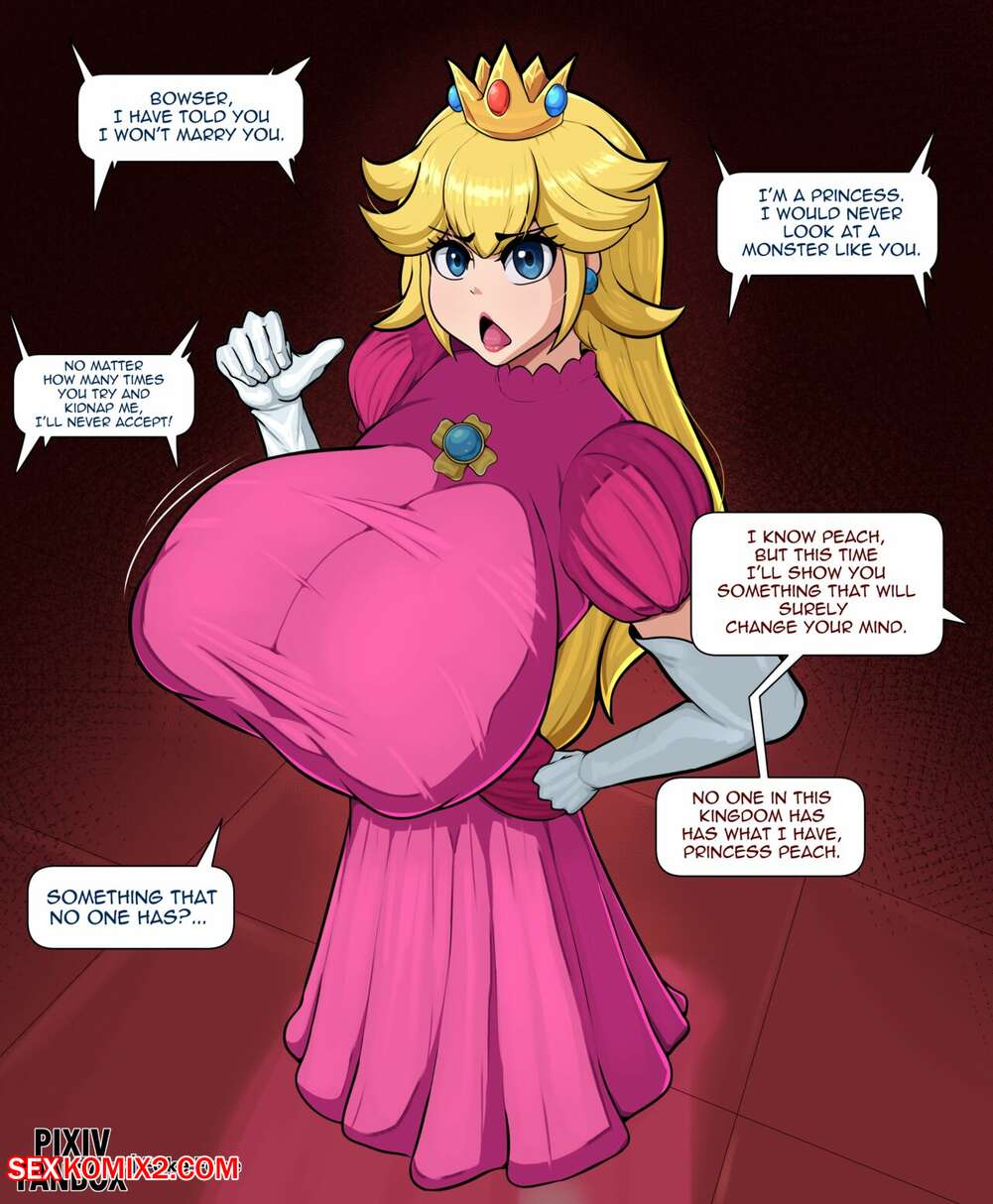 Porn comic Princess Peach x Bowser. Fake Fac Erotic comic have some fun