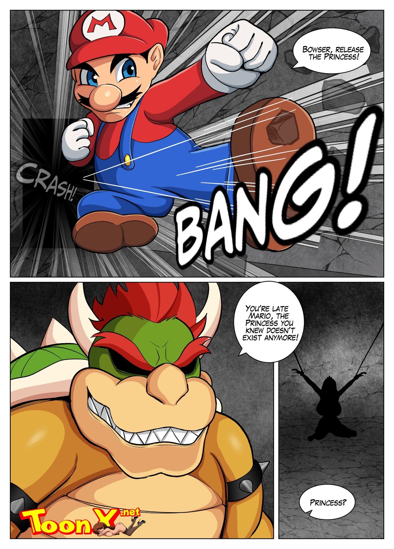 Rescatando a la princesa Peach Porn Comic english 10