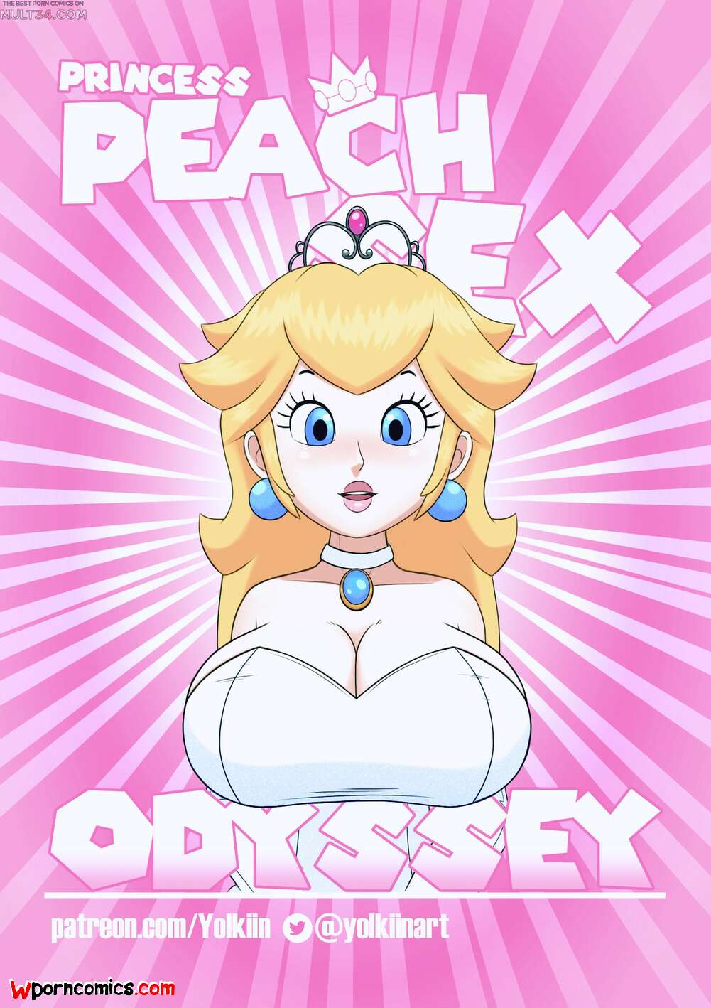 Porn comics Peach Sex Odyssey Erotic comic climbed the tower