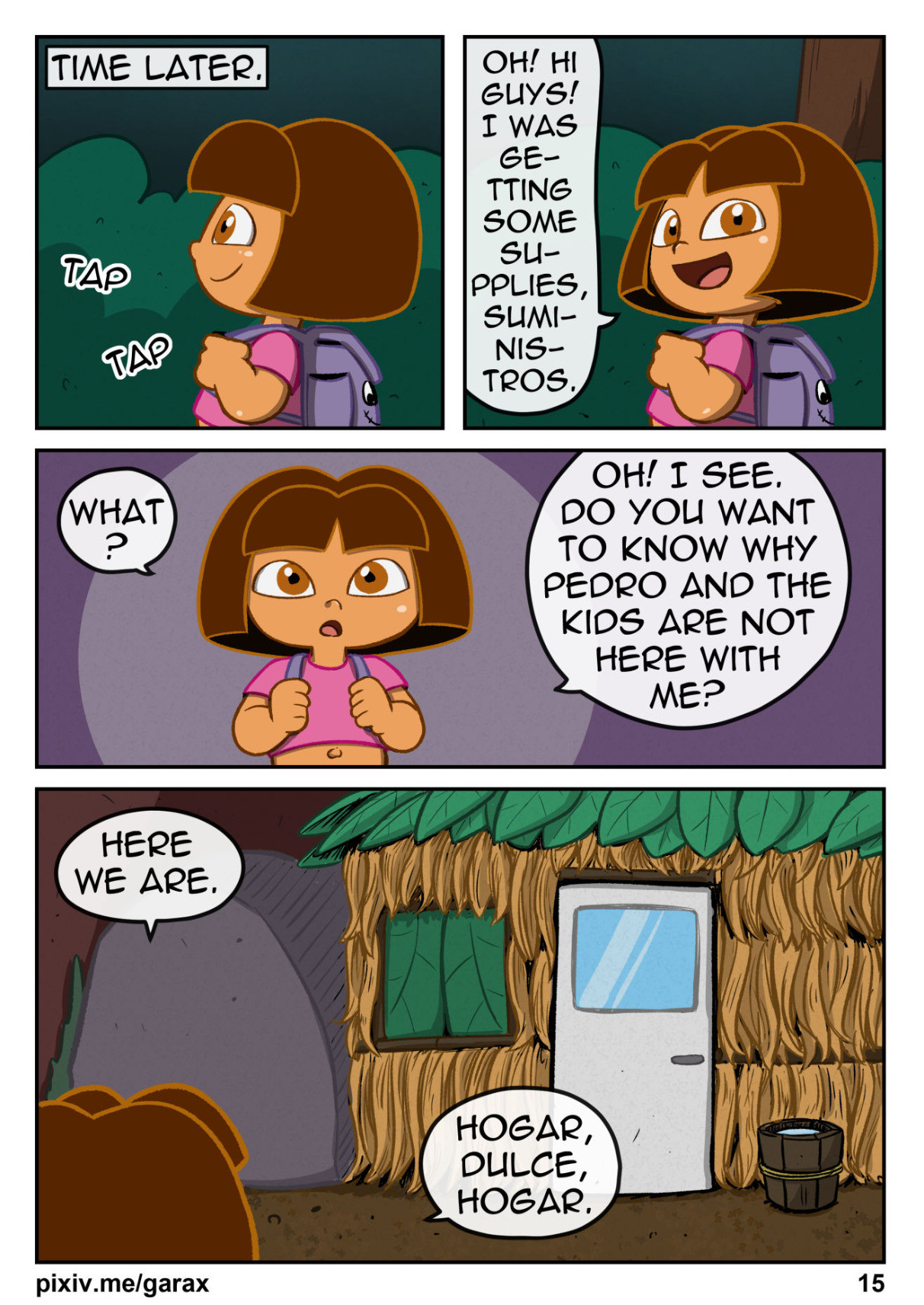 Post 5849874: comic DiegoMarquez DoraMarquez DoratheExplorer garabatoz