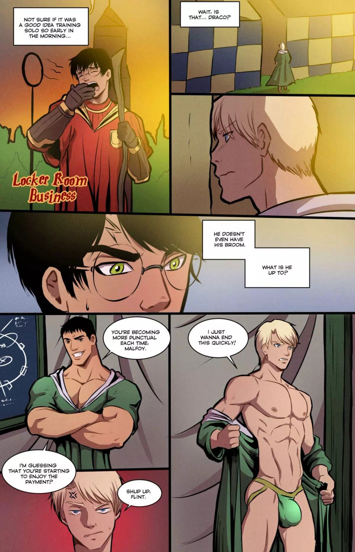 Yaoi porn comics Harry Potter