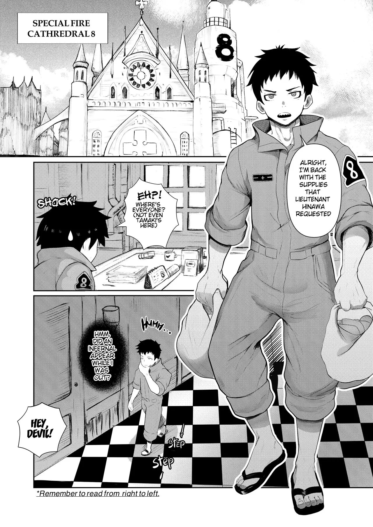 Yaoi hentai comics Enen no Shouboutai Fire Force