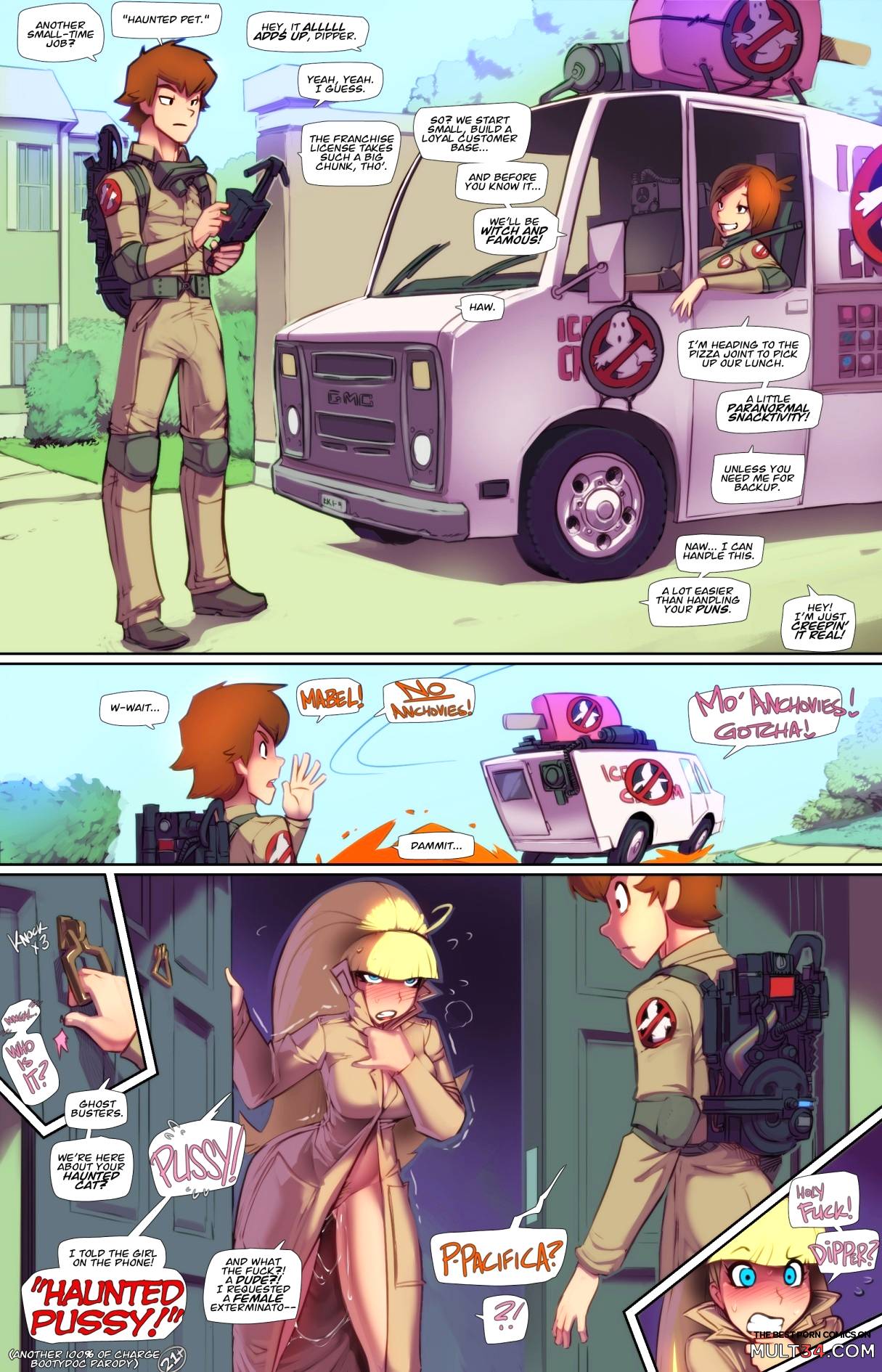 Haunted Pussy porn comic