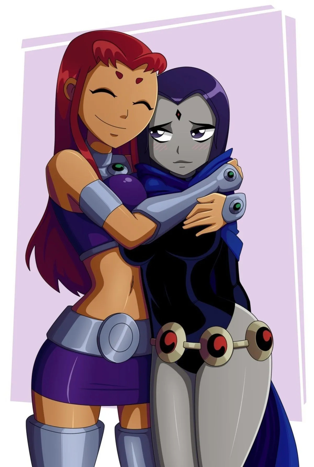 Raven And Starfire Porn Comics
