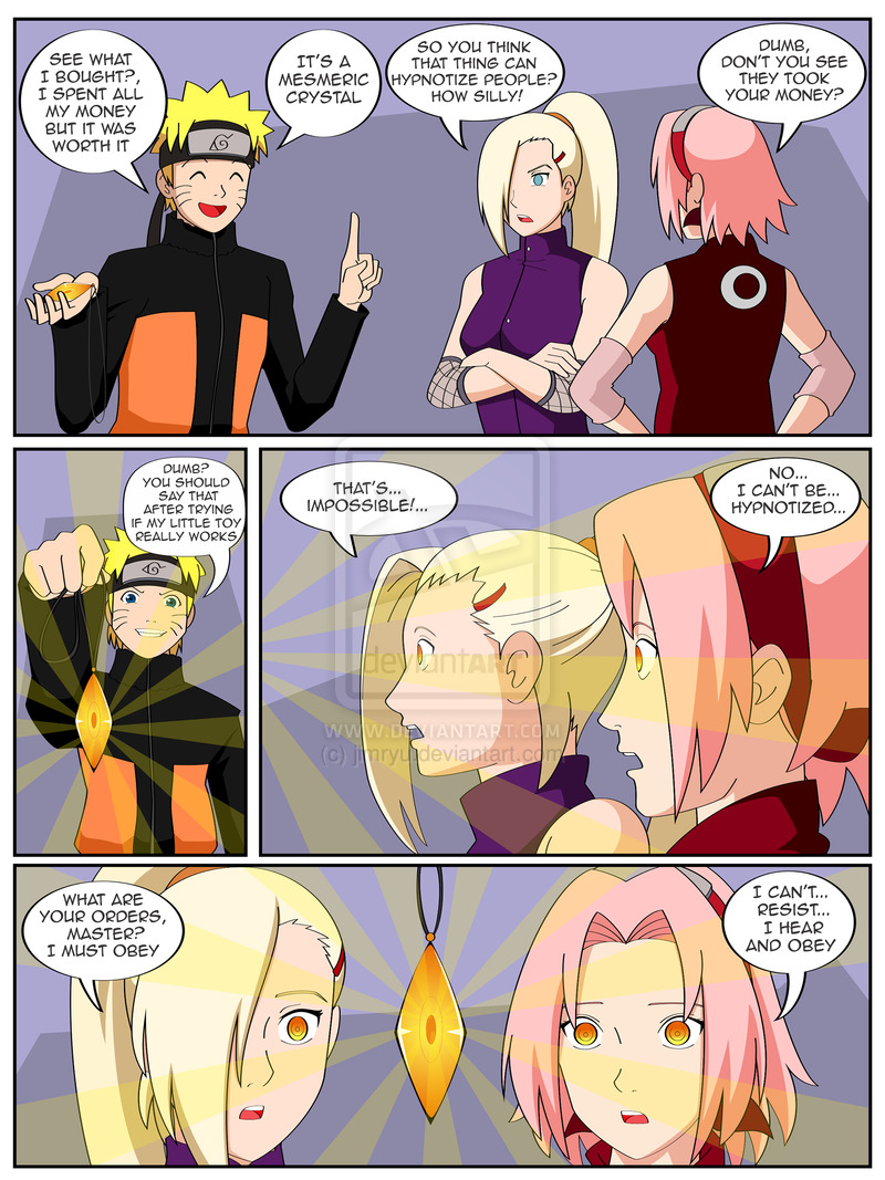 Naruto Hypno Crystal Mind Control Sakura and Ino P by BachEric1461 on DeviantArt