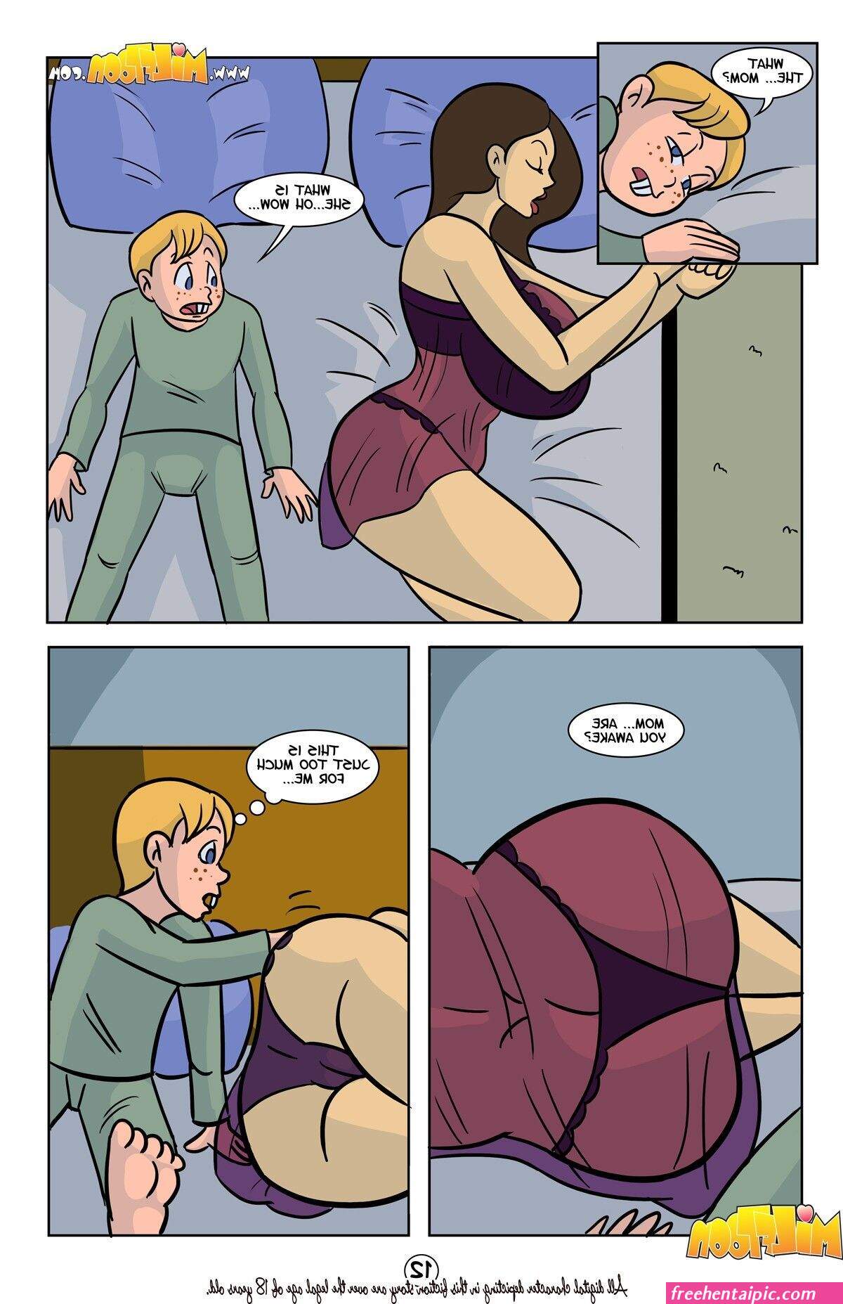 hot mom big boob story comic