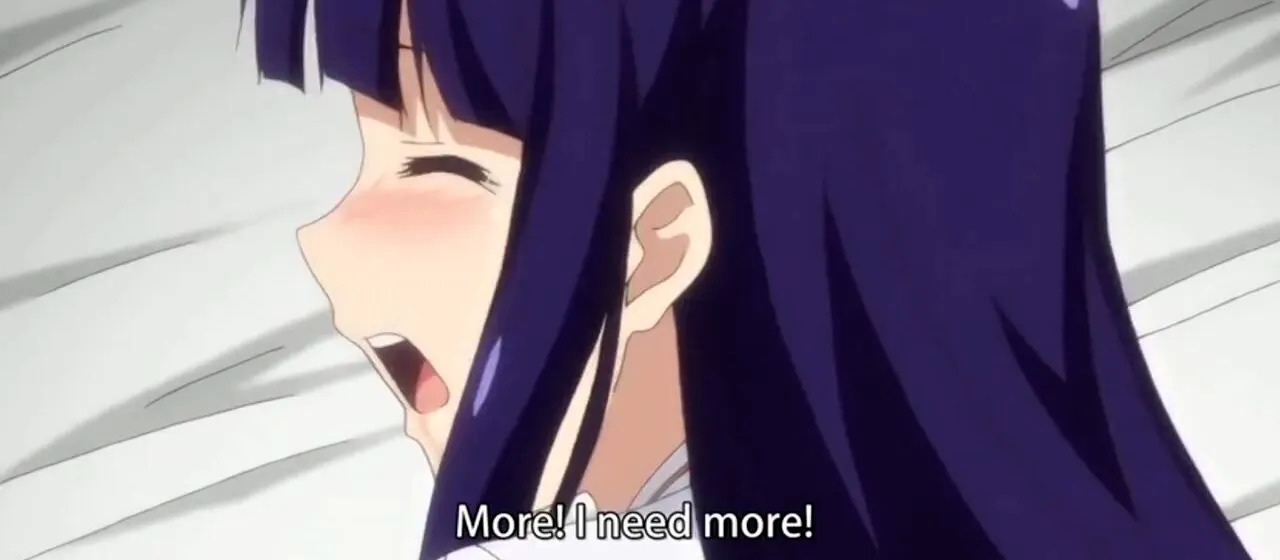 Lovely anime beauty gets her panties all wet before being railed