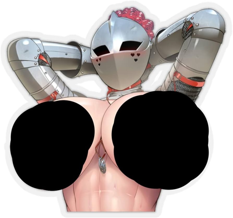 : Adult Anime StickerSexy WomenNakedBoobsBig BoobsBig TitsBig BreastNaked Anime GirlNude GirlVinyl StickersE197 2x2 Transparent