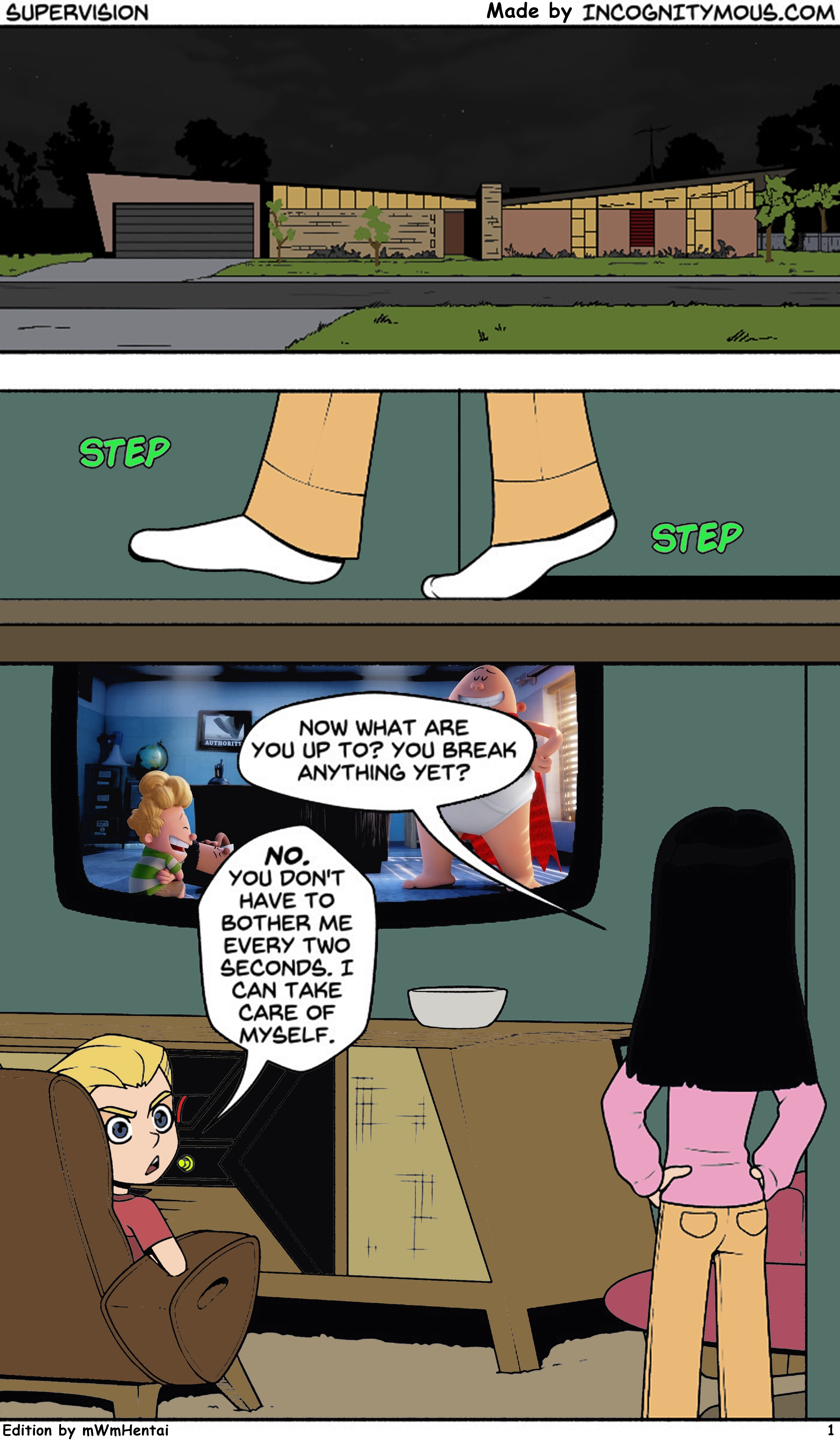 Post 3099376: comic DashParr edit Incognitymous mWmHentai TheIncredibles VioletParr