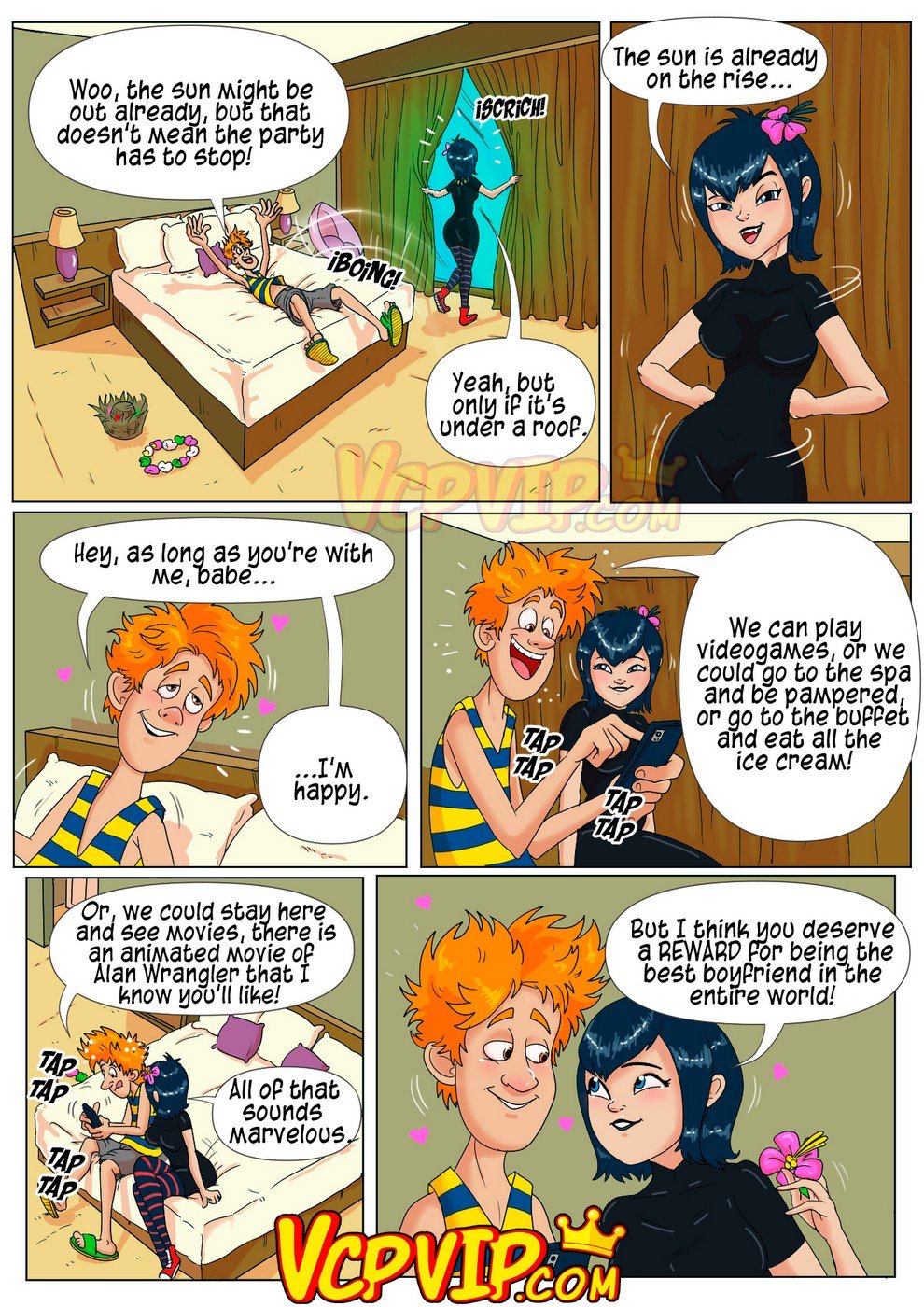 Hotel Transylvania Una Noche Aterradoramente Sensual comic porn