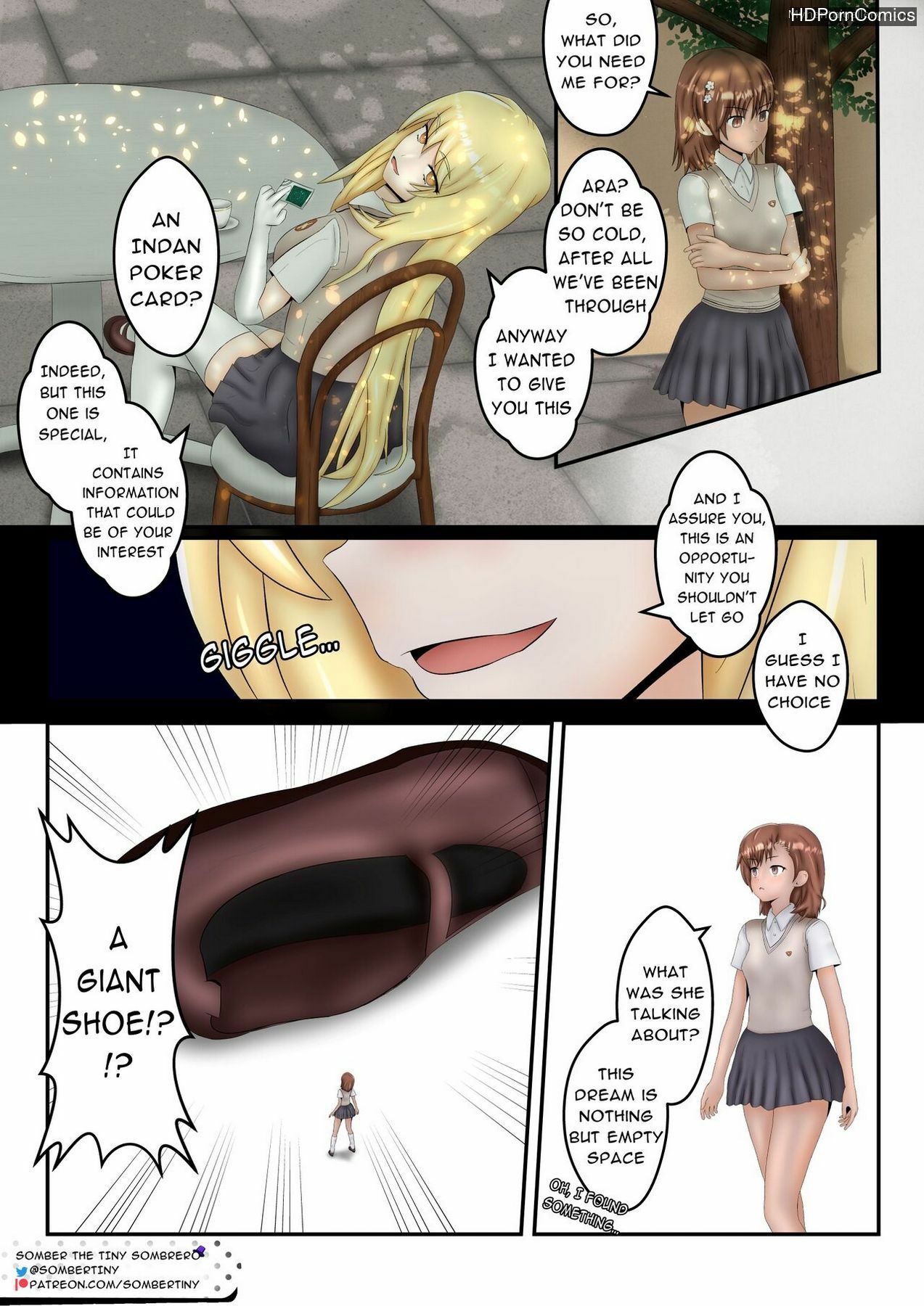 A Certain Giantesss Dream comic porn
