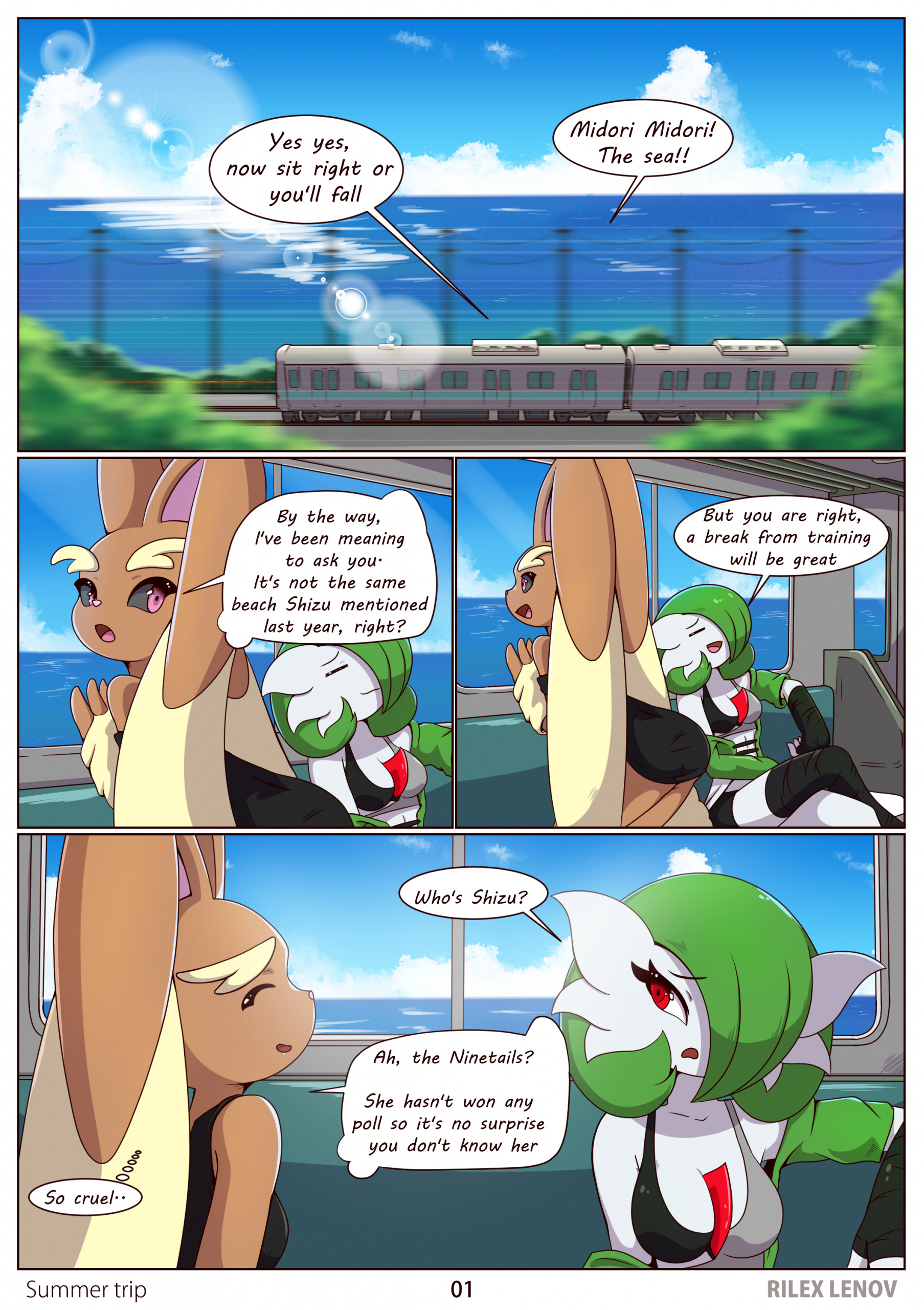 Summer Trip Porn comic Cartoon porn comics Rule 34 comic