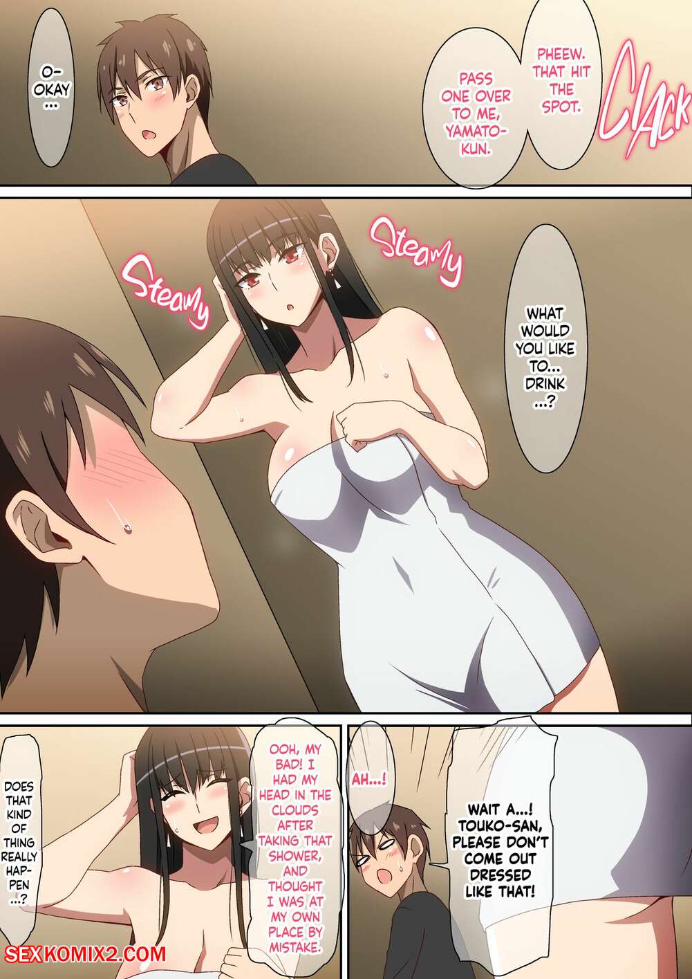 Porn comic On a Business Trip. Chapter 1. Hara. Sex comic beauty brunette went