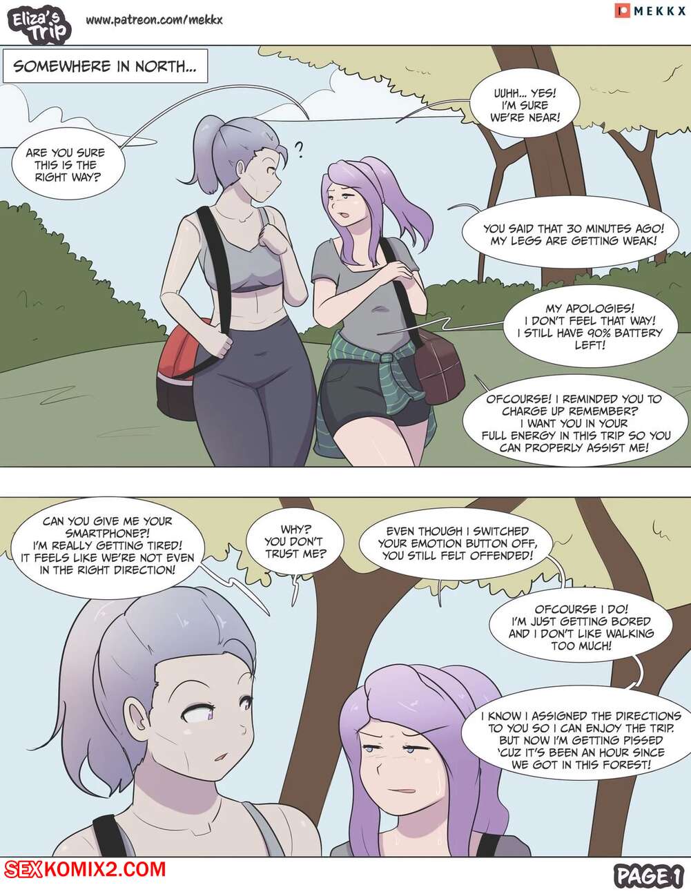 Porn comic Elizas Trip. Mekkx Erotic comic a trip and