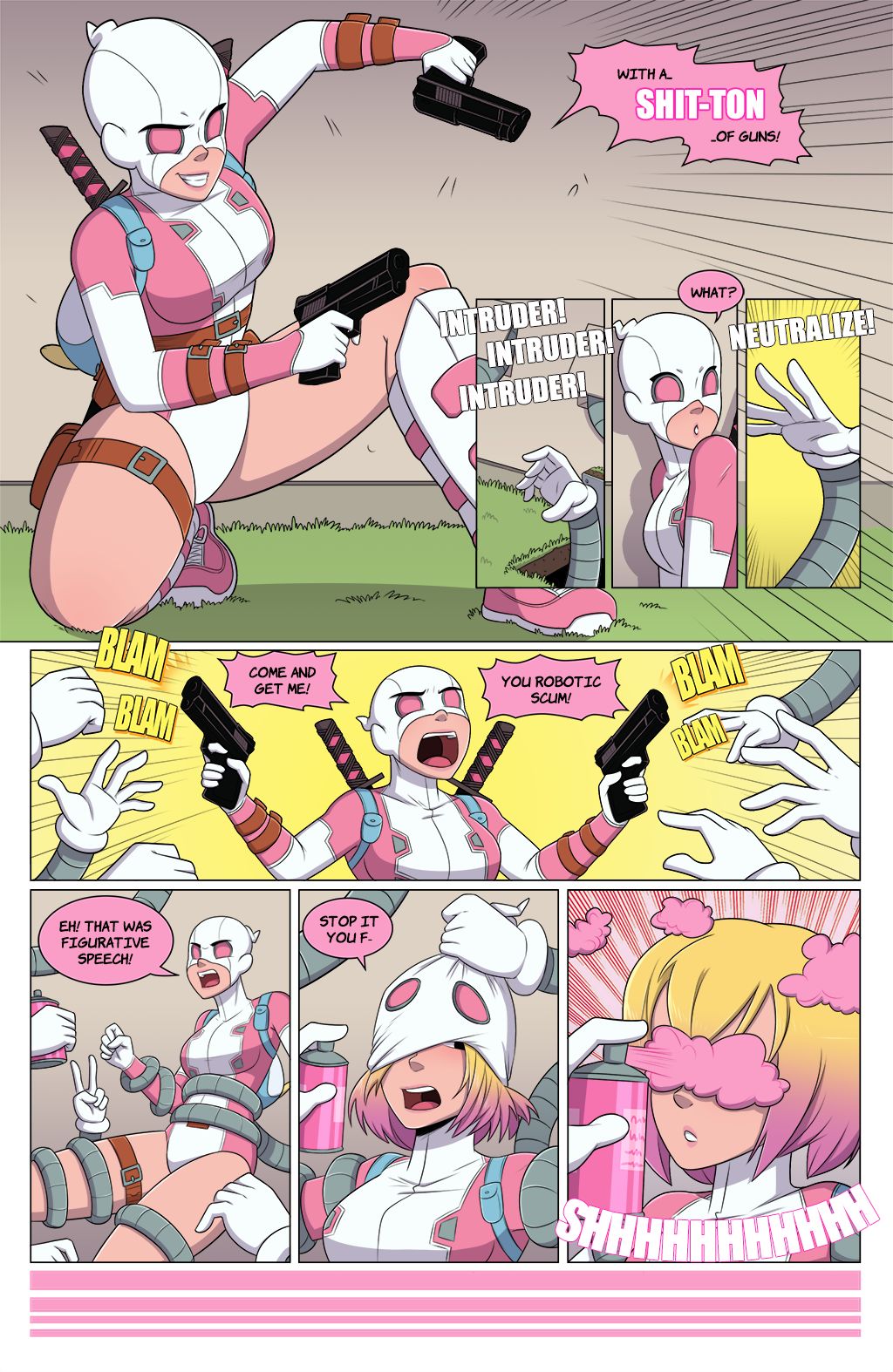 Shits and Giggles- PieceofSoap Gwenpool