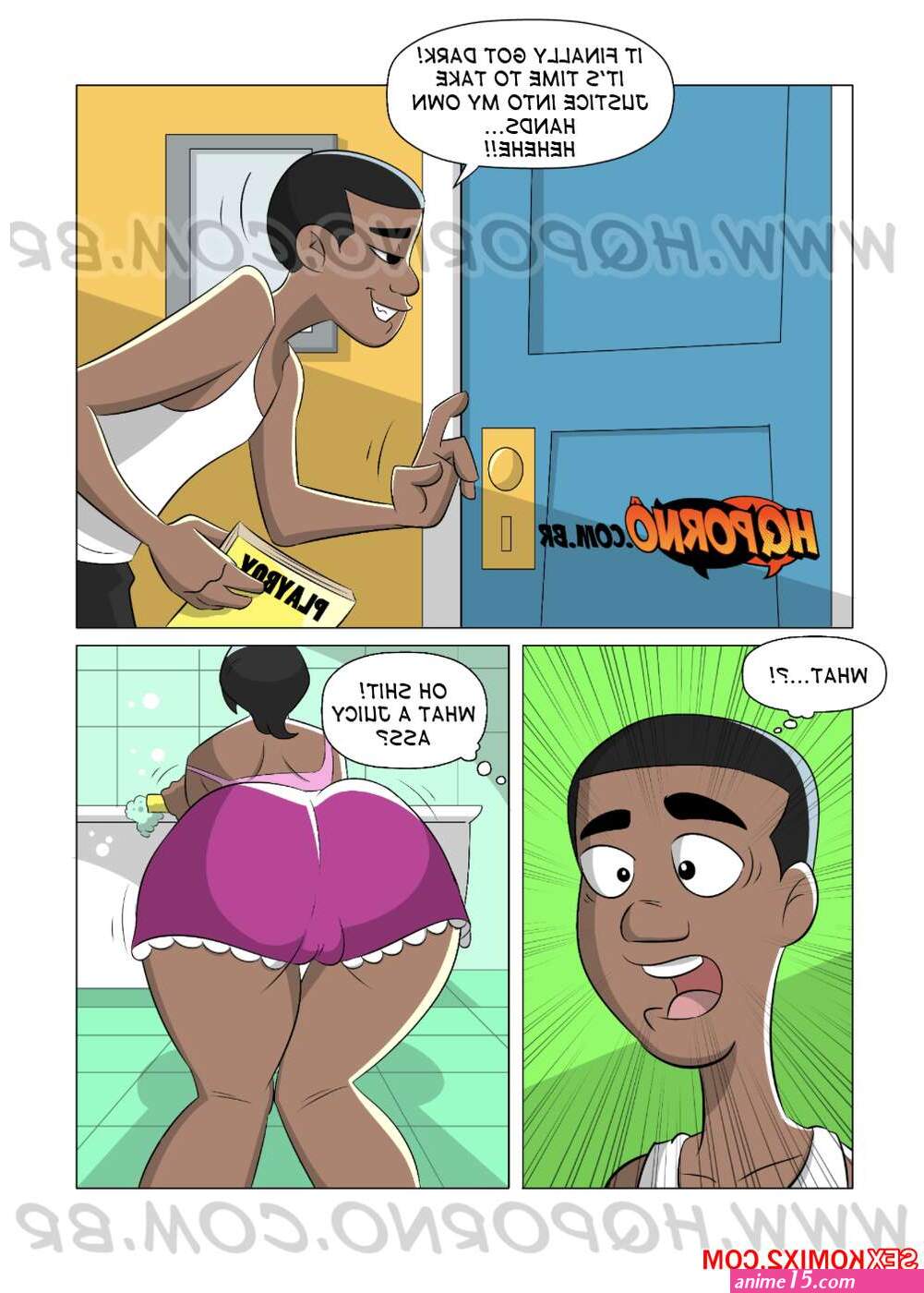 Porn comic Familia Black. Parte 4. Dando umazinha na mamae. HQporno Sex comic darkskinned guy was