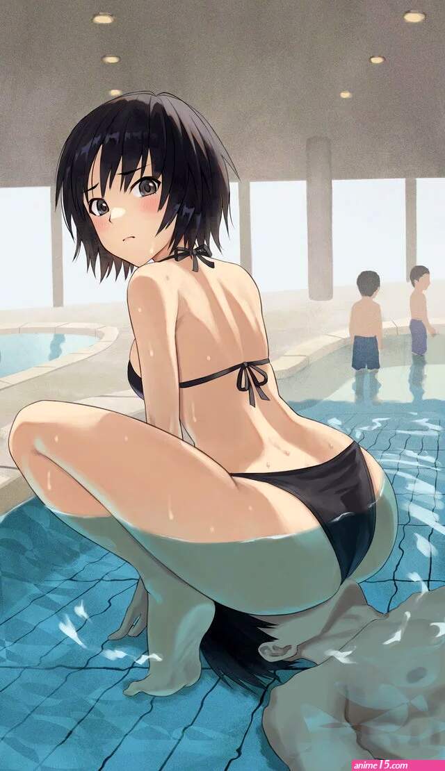 Underwater Facesitting. free hentai porno xxx comics rule34 nude art at HentaiLib.net