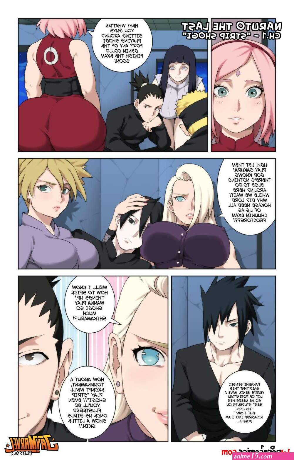 Porn comic Naruto The Last- Strip Shogi. Jay Marvel. Sex comic guy lost his