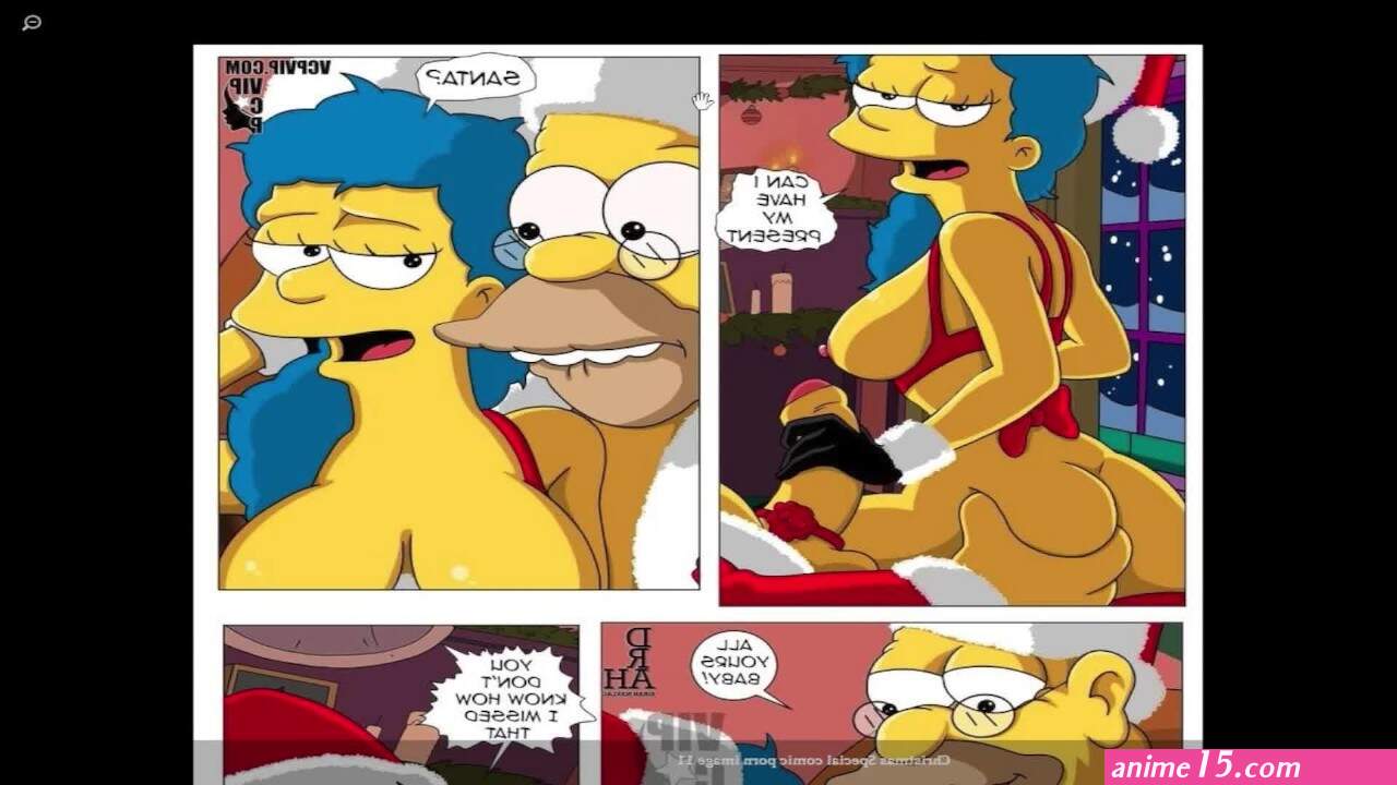 The Simpsons Christmas Special Sitcom Comic Porn Cartoon Porn Parody