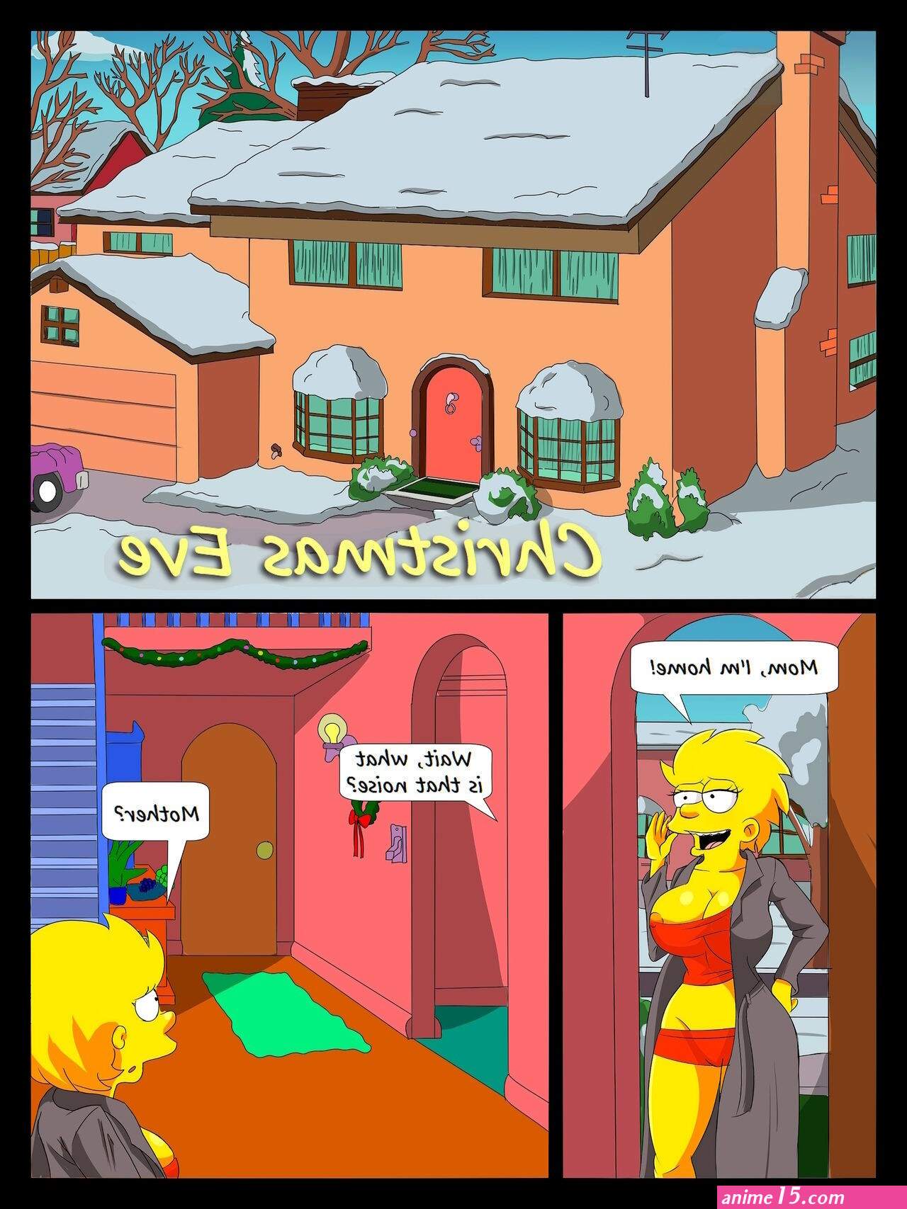 The Simpsons: A Family Christmas! Porn Comic english 02