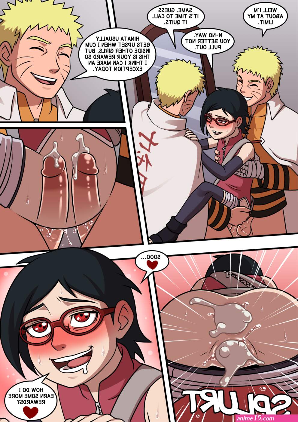 Naruto- Double Penetration